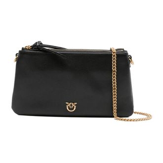 Pinko Pinko, Tassen, Dames, Zwart, ONE Size, Zwarte tassen voor stijlvolle outfits