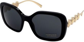 Versace Womens Square 53Mm Sunglasses