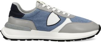 Philippe Model Antibes Running - Heren - Sneakers - Blauw - 42 EU - Katoen - Schoenen