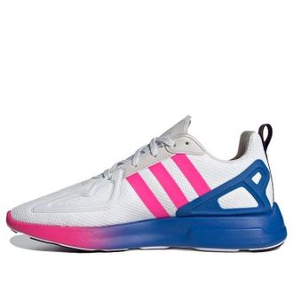 adidas (WMNS) adidas ZX 2K Flux Gradient Sole - White Shock Pink FY0607