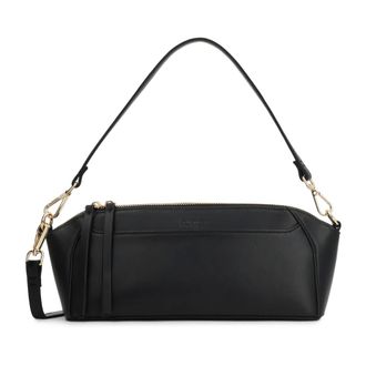 Kazar Tassen, Dames, Zwart, ONE Size, Leer, Oblong Leren Tas