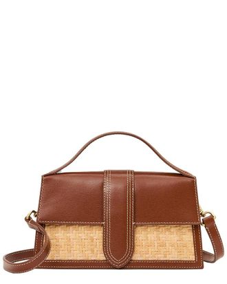 J.McLaughlin J. McLaughlin Fannie Leather-Trim Handbag
