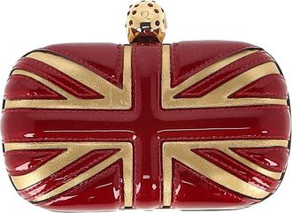 Alexander McQueen Alexander Mcqueen Britannia Skull Box Clutch Bag (Authentic Pre-Loved)