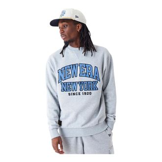 New Era Hombre, Sudaderas, Gris, Talla: S