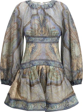 Zimmermann Multicolor Cotton Casual Womens Dress