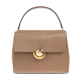 Furla Tassen, Dames, Bruin, ONE Size, Leer, Domus Small