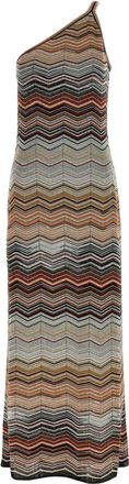 Missoni Multicolor One-shoulder dress