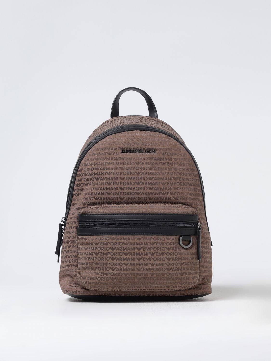 armani mini backpack EA7 I23 245043 2R917 32821 SMALL  Caliendosport Round backpack made of durable nylon with matching all Emporio Armani Backpacks  Sale: