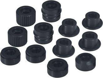 vidaXL Vidaxl - Tuercas De Brida Para M&aacute;quina De Rebordear Tubos 12 Pzas Acero