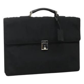Gucci Pre-owned Nylon handbags - Dames - Vintage Handtas - Zwart - ONE Size - Nylon - Vintage