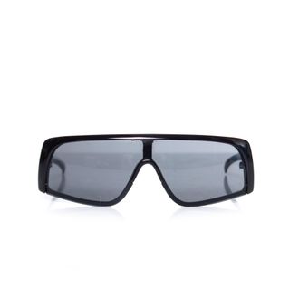 Gucci Zwarte futuristische zonnebril