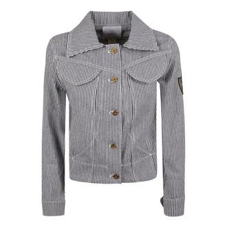 Patou Dames, Jassen, Veelkleurig, Maat: XS Denim