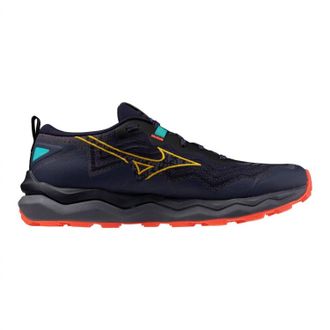 Mizuno Mens Daichi 9 Shoes In Baritone Blue/citrus