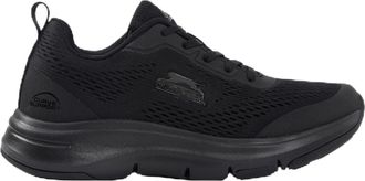 Slazenger Womens Curve Support E Mesh Trainers Ladies Runners 7 Black