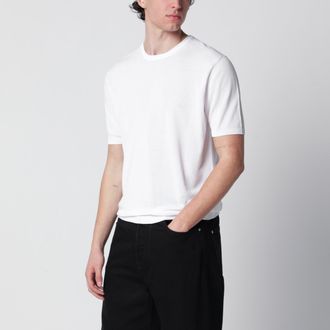 Roberto Collina White cotton sweater