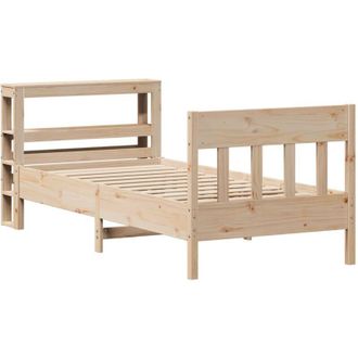 vidaXL Vidaxl - Estructura De Cama Sin Colch&oacute;n Madera Maciza Pino 75x190 Cm