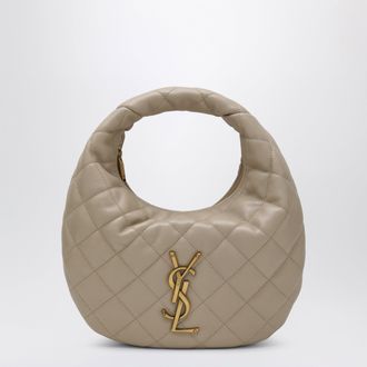 Saint Laurent Beige Icarino bag in quilted nappa leather