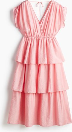 H&M Stufenkleid - Pink