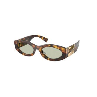 Miu Miu Stylish Glasses with Top-Notch Service - female - Miu Miu - Sunglasses - Brown - 54 MM - Accessories