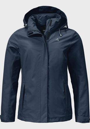 Sch&ouml;ffel Outdoorjacke SCH&Ouml;FFEL Jacket Gmund L, Damen, Gr. 34, blau (8820, blau), Oberstoff: Aussenseite: 100% Polyester; (Membran: Polyurethan); Futter Rumpf o