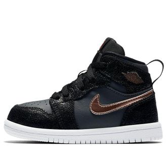 Nike Jordan (TD) Air Jordan 1 Retro High BT Black Metallic Red Bronze 705304-006