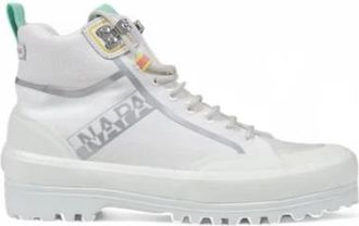 Superga Witte stoffen damessneakers herfst/winter - Dames - Sneakers - Wit - 39 EU - Schoenen