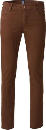 Meyer Broeken, Heren, Oranje, W40 L32, Katoen, Sportieve Five Pocket