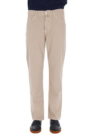 Jacob Cohen Edo Fit Cotton Diagonal Pants