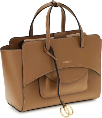 Hidesins Womens Flap Medium Handbag Caramel Calf Leather Bos Taurus Handbags Hand Bags