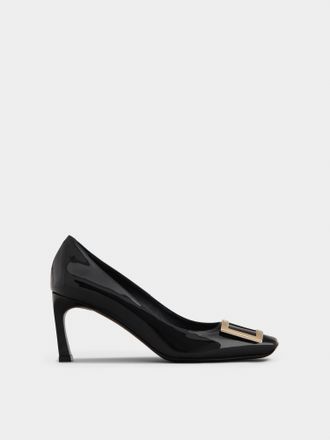 Roger Vivier Trompette Pumps in patent leather
