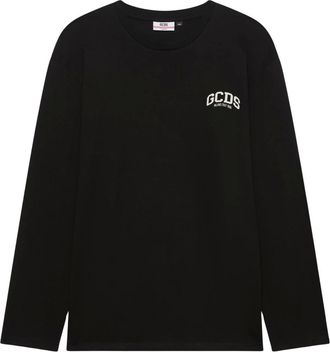 GCDS Gcds, Heren, Tops, Zwart, Maat: XS Katoen