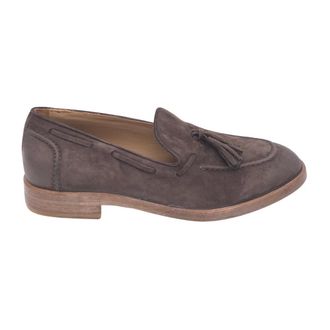 Moma Mocassino - Heren - Loafers - Bruin - 44 EU - Leer - Schoenen