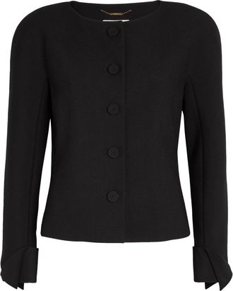 Chlo&eacute; Wool top - Black - 38 (UK10 / S)