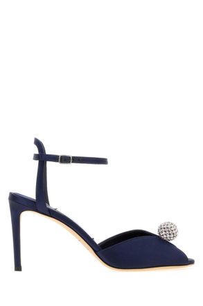 Jimmy Choo London Blue Open Toe Heels