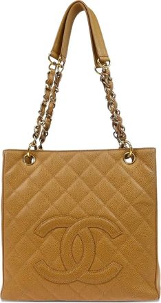 Chanel Borsa tote Petit Shopping 2003 - Toni neutri