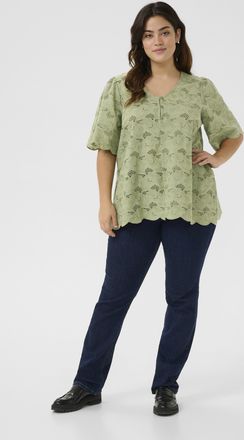 Kaffe Curve Blouse met lange mouwen KCtiara Blouse met lange mouwen A-shape