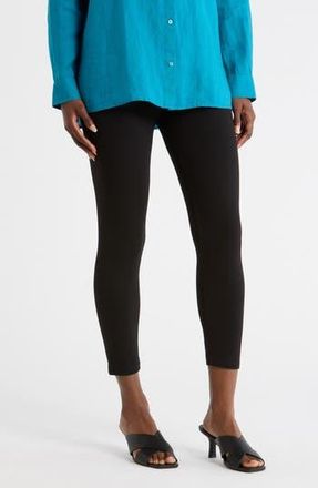 Eileen Fisher Crop Leggings in Black at Nordstrom Rack, Size Xx-Small