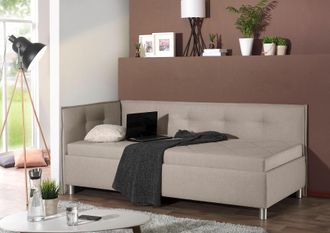 Maintal Polsterliege mit Seiten- und Rückenteil