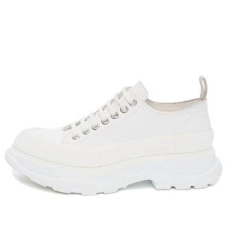 Alexander McQueen (WMNS) Alexander McQueen Tread Slick Low Lace Up White 611705W4L329000