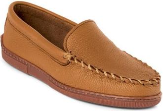 Minnetonka Moosehide Venetian Loafer in Natural at Nordstrom, Size 11.5
