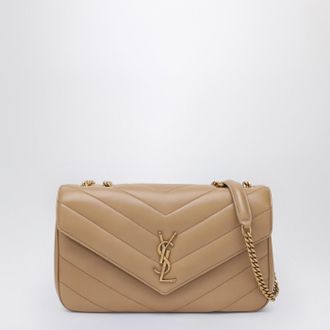Saint Laurent Medium light brown LouLou leather bag