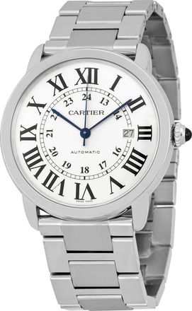 Cartier Pre-owned Cartier Ronde Solo de Cartier Automatic Silver Dial Mens Watch W6701011
