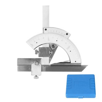 OEM Transportador Universal Vernier 0-320&deg; Con Ajuste Fino En Acero 4cr13 Para Medici&oacute;n De &Aacute;ngulos Y Marcado De Madera