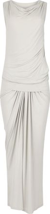 Entire studios Draped Midi Dress with Soft Flowing Fabric