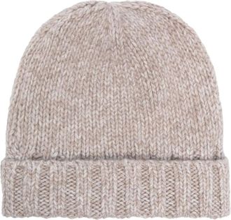Le Kasha Chunky Beige Bennie Sweater - Dames - Hoeden - Beige - ONE Size - Accessoires
