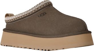 UGG Womens Slippers Tazz Ii Dried Oregano Upper: Leather Flat Shoes
