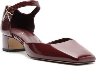 Arezzo Tori Ankle Strap Pump in Fresh Ruby at Nordstrom, Size 7.5