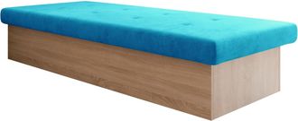 Mirjan24 Cama Dover 100, Suedine 29, Individuales, 80x190, 80x190x39cm