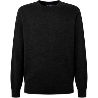 Hackett Herringbone Jacquard Trui - Heren - Truien - Zwart - Maat: M