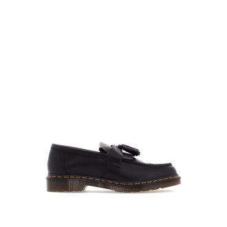 Dr. Martens Loafers, male, Black, Size: 10 1/2 US Classic Adrian Loafers with Tassel Detail